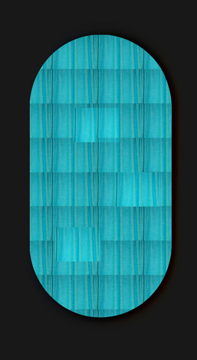 "Blauwe vitrage",2012 c-print silikonmonterat på diamantglas 115x60cm, ed 3/3